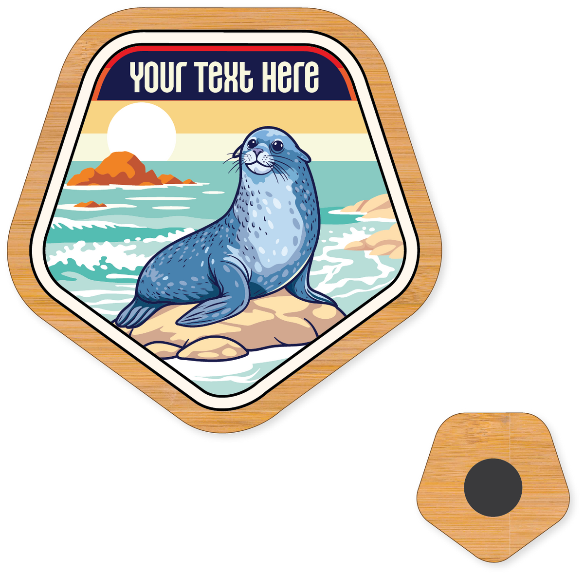 Harbor Seal CMA Magnet