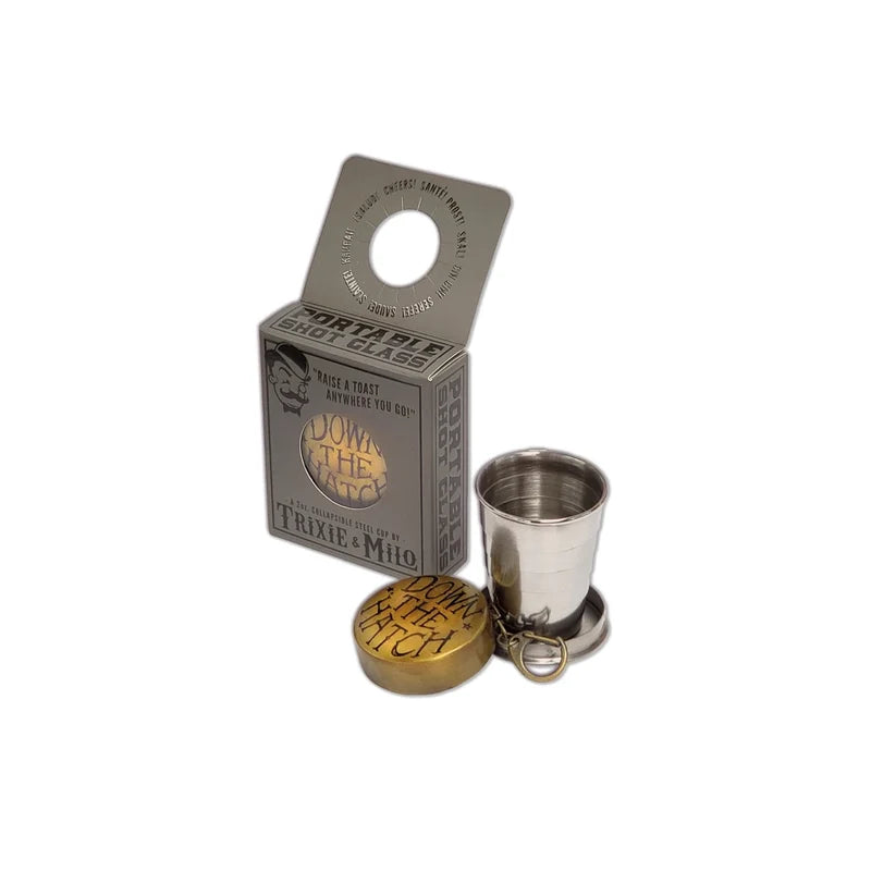 Down the Hatch Collapsible Shot Glass