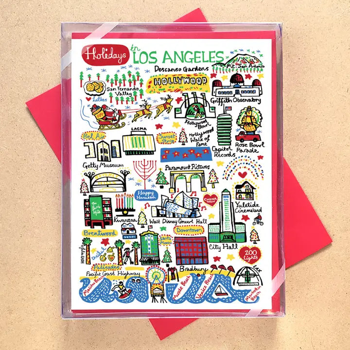 Los Angeles Gift Card Set