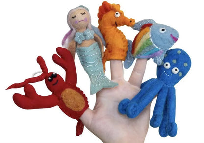 Coastal Finger Puppets