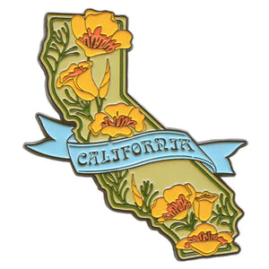 CA POPPIES MAGNET