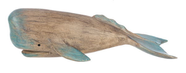 Carved Whale Figure