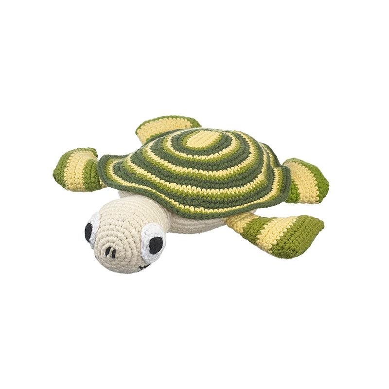 Turtle , Hand Knitted 9"