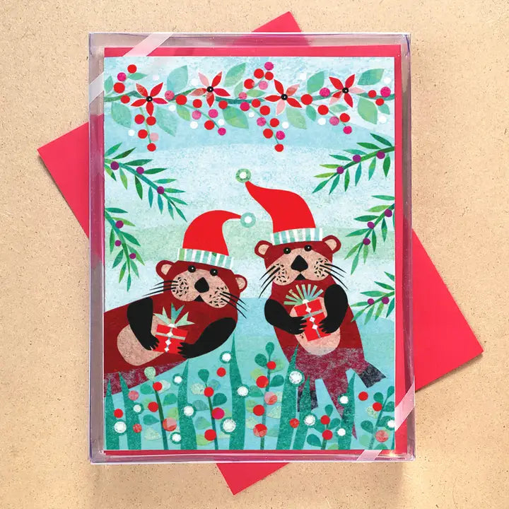 Sea Otter Greeting Card Set