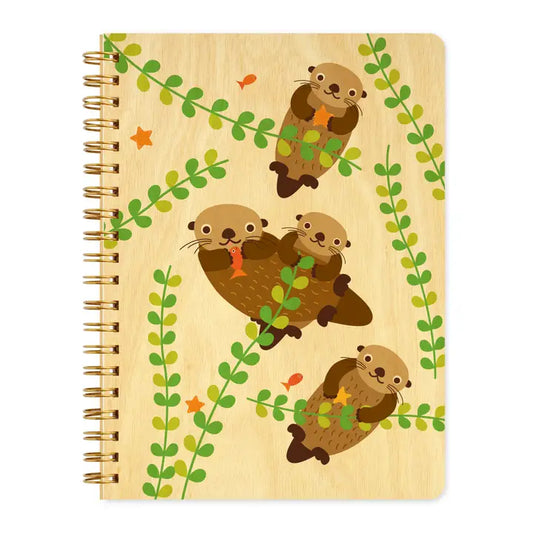 WATER OTTERS WOOD JOURNAL