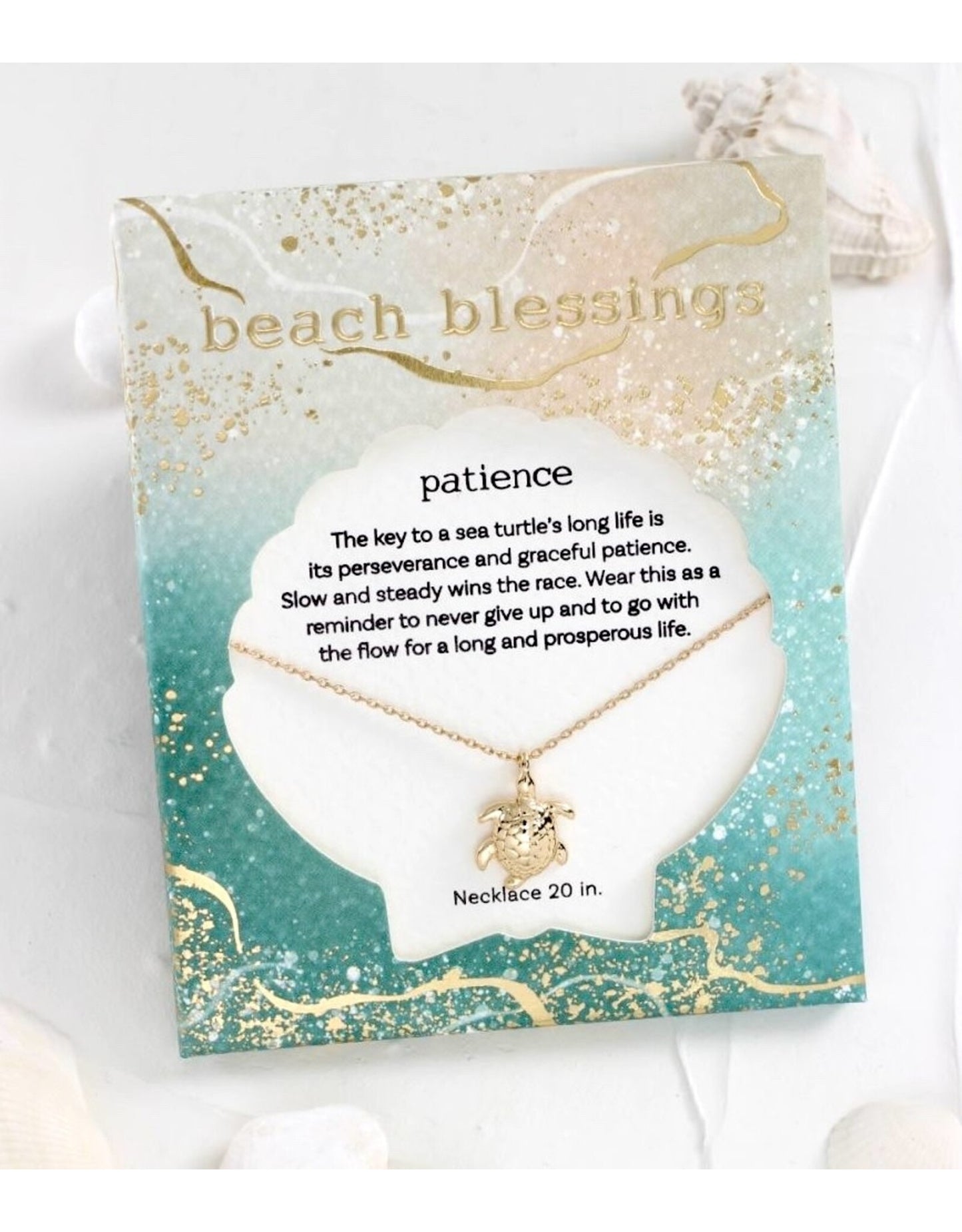 Patience Turtle Gold