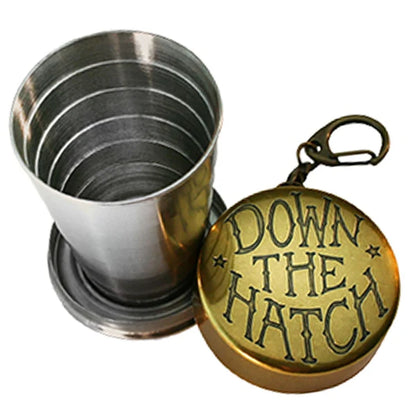 Down the Hatch Collapsible Shot Glass