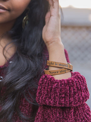 FIGHT FOR WHATS RIGHT BRACELET