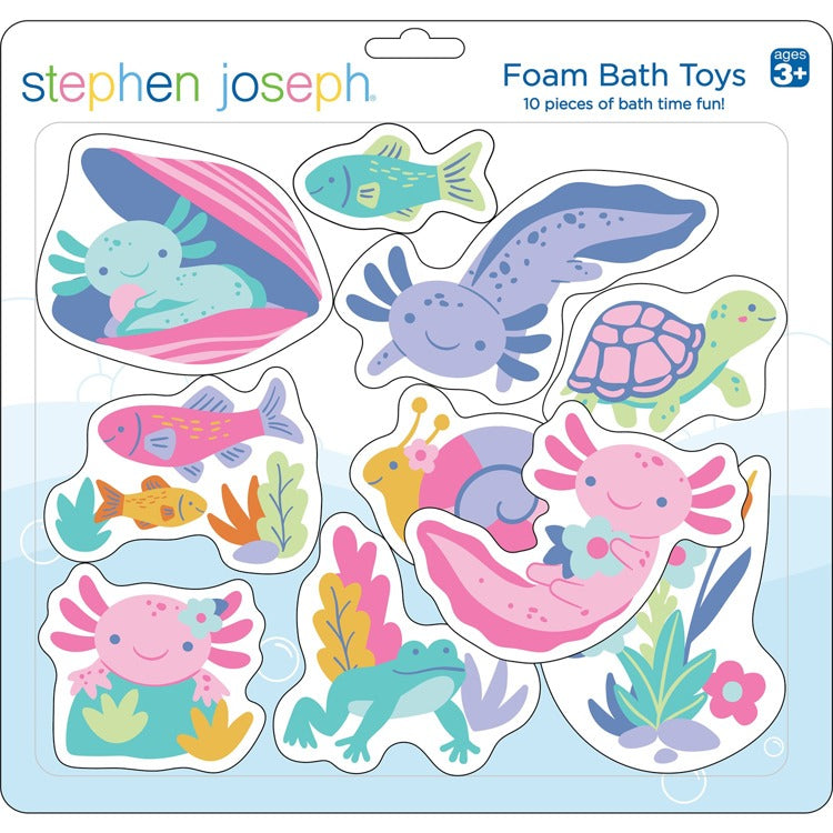 FOAM BATH TOY AXOLOTL (F25)
