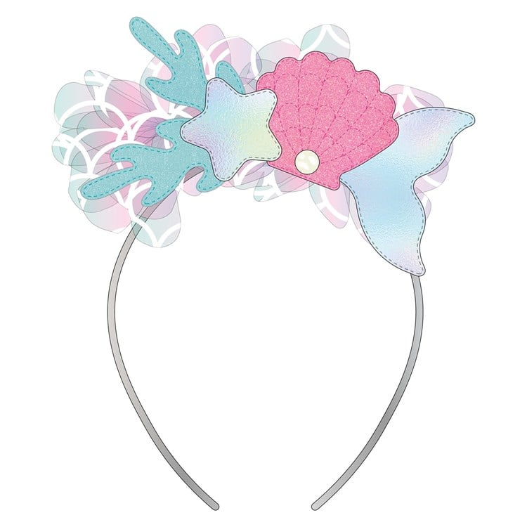 DRESS UP HEADBAND  MERMAID (S25)