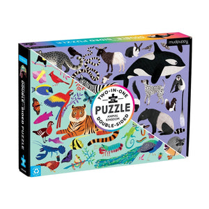 Animal Kingdom Double-Sided Puzzle