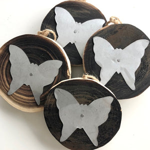 Butterfly Wood Slice